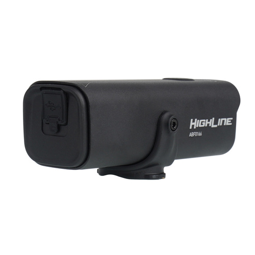 Mactronic - Highline LED-Fahrradlampe mit 2600 mAh Akku - 1000 lm - Schwarz - ABF0166