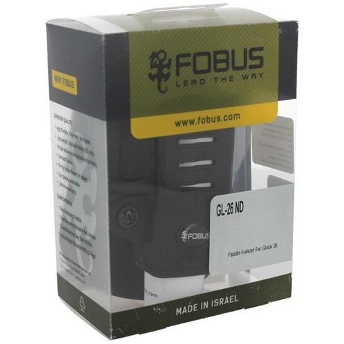 Fobus - Holster for Glock 26, 27, 33 - Standard Paddle - Right - GL-26 ND