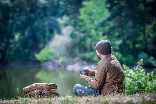 Helikon - Czapka zimowa Wanderer Beanie - Earth Brown - CZ-WND-MW-0A
