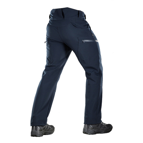 M-Tac - Spodnie Softshell Winter - Granatowe - 20306015