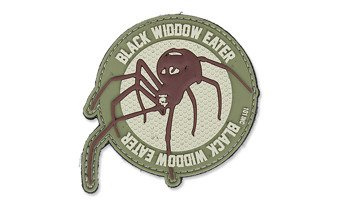 101 Inc. - 3D Patch - Black Widdow Eater - Coyote