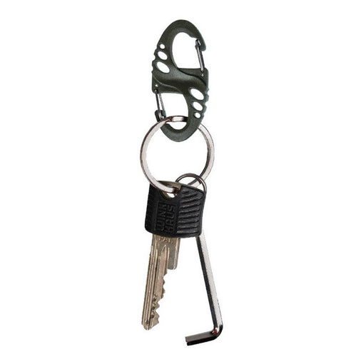 Mil-Tec - S-Hook Carabiner Set - 10 pcs - Black - 13458402
