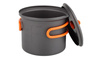 Rockland - Garnek aluminiowy z pokrywką Travel Light - 600 ml