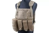 GFC Tactical - Taktische Plattenträgerweste MBSS - Nylon - Coyote Braun - GFT-18-000363