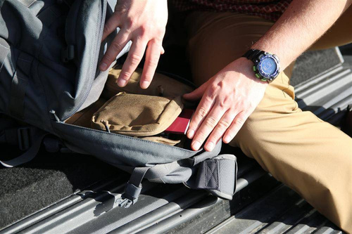 Helikon - Velcro Panel Insert MOLLE Adapter 2 - Cordura - Shadow Grey - IN-MA2-CD-35