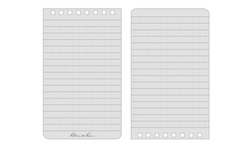 Rite in the Rain - Allwetter-Notizbuch - 3 x 5'' - OR35 - Orange