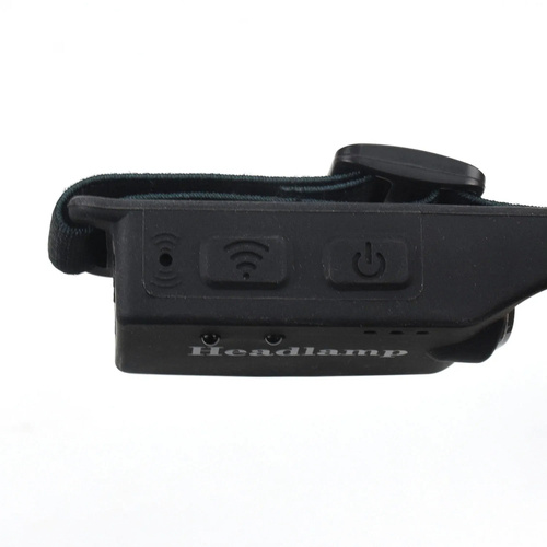 Speras - LED Flashlight / Headlamp B47L-1 - 500 lumens - USB-C - Black - B47L-1