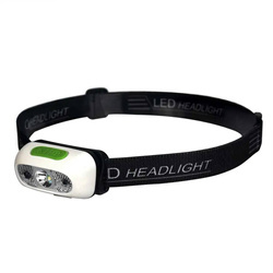 Speras - Latarka LED / Czołówka B6 - 120 lumenów - micro USB - Czarna - B6