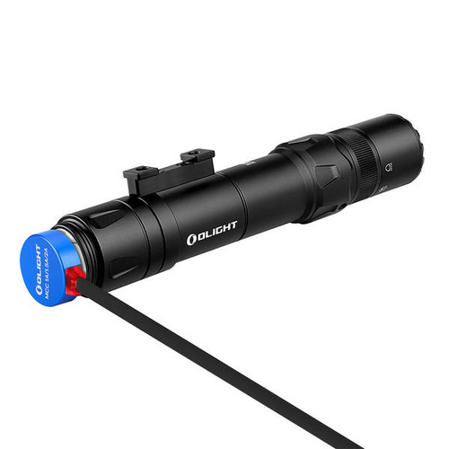 Olight - Odin GL M LED-Taschenlampe für Waffen mit Laservisier mit Halterung - 1500 Lumen - Grüner Laser - Schwarz 