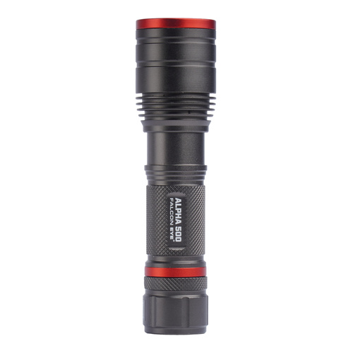 Falcon Eye - Latarka ręczna Alpha 500 - Strobe - Focus - 500 lm - Czarna - FHH0121