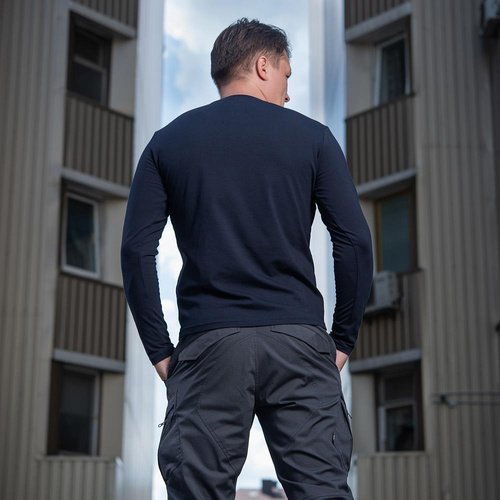 M-Tac - Long Sleeve T-shirt - Dark Navy Blue - 20067015