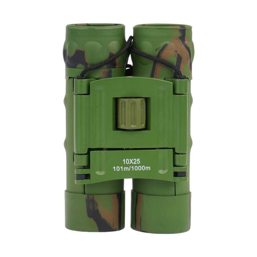 Mil-Tec - Lornetka Mini Gen II 10x25  z pokrowcem - Camo - 15702120