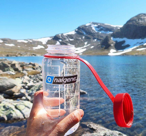 Nalgene - Wide Mouth Sustain Bottle - 1.1L - Gray - 2020-1532