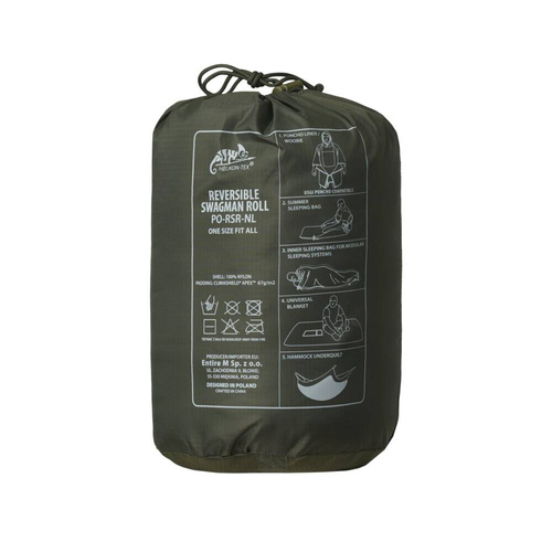 Helikon - Reversible Swagman Roll - Desert Night Camo / US Desert - PO-RSR-NL-0L05A