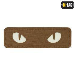 M-Tac - Naszywka Morale Patch - Cat Eyes - Laser Cut - Coyote - 51009599
