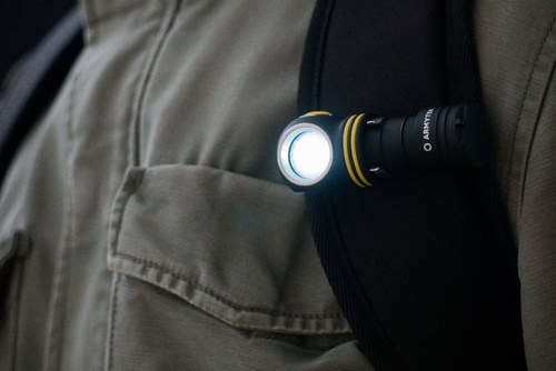 Armytek - Rechargeable LED Flashlight / Headlamp Elf C1  - Warm Light - 930 lm - F05003W