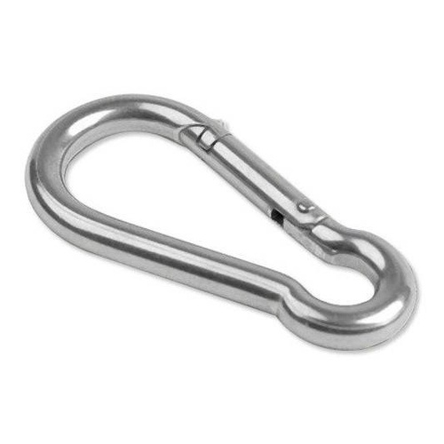Mil-Tec - Karabinerhaken aus Stahl - US Oval - 40 mm - 15924050
