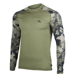 Rough Radical - Furious Army Thermohemd - Langarm - Khaki