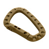 M-Tac - Kunststoffkarabiner - Coyote - GCLI-00002-COY