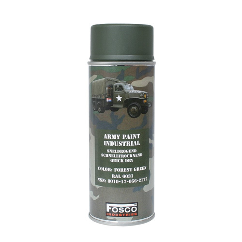 FOSCO - Camouflage Paint RAL 6031 - Forest Green