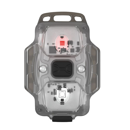 Armytek - Latarka LED kieszonkowa Crystal WRB - Beacon - 150 lm - Niebieski/Szary - F07202B