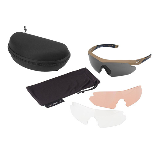 SwissEye - Okulary strzeleckie Nighthawk - Coyote - 40292 