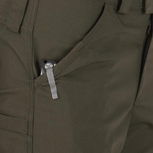 Helikon - Spodnie Woodsman® - Taiga Green / Czarne - SP-WDN-DC-0901A