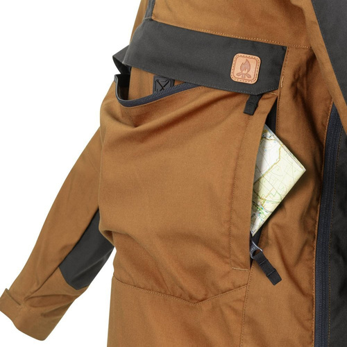 Helikon - Kurtka Anorak WOODSMAN® - Czarny - KU-WDN-DC-01
