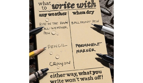Rite in the Rain - Notes wodoodporny - 4 x 6   - 446 - Flat Dark Earth