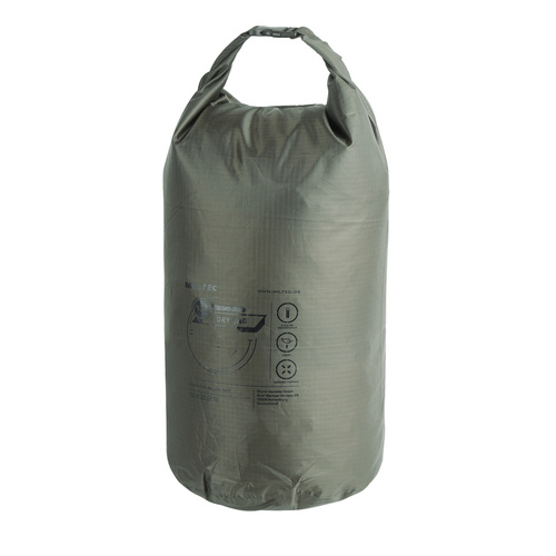 Mil-Tec - Dry Bag Tragetasche - 13 L - OD - 13878101