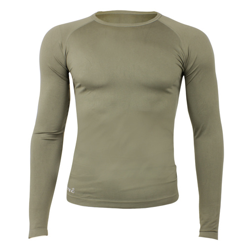 Mil-Tec - Long sleeve Thermal Shirt - Green OD - 11233001