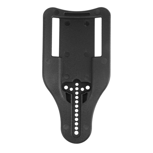DoubleTap Gear - Lange Gürtelplatte für Holster - Kydex - Schwarz
