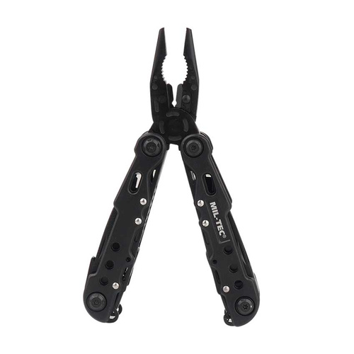 Mil-Tec - Narzędzie multitool Black duże z etui - 15406102