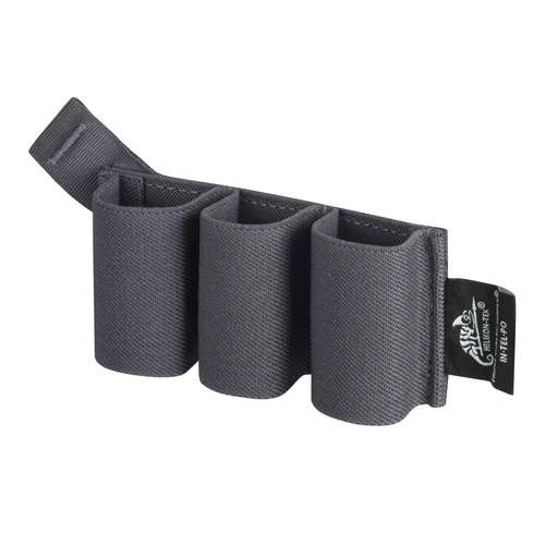 Helikon - Organizer for Three Pistol Magazines Triple Elastic Insert - Shadow Grey - IN-TEL-PO-35