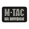 M-Tac - Naszywka UA Division - Cordura 500D - Fluorescencyjna - Czarna/GID - 51144299