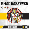 M-Tac - Deus Vult Patch - 3D PVC - White/Red - 51116000