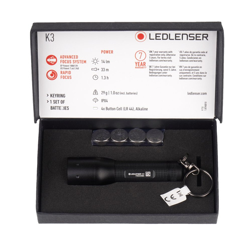 Ledlenser - Latarka brelok K3 - 8313