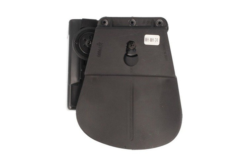 ESP - Ładownica na dwa magazynki 9 mm / .40 - Montaż płetwa Paddle Fobus - Czarny - MH-MH-24 BK