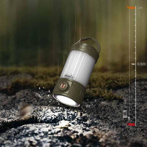 Fenix - Camping-Taschenlampe CL26R Pro LED - 650 Lumen - 21700 - Weißer Marmor- CL26R Pro white marb