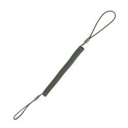 EDCX - Smycz elastyczna z pętlami z Paracordu - Army Green - 2283