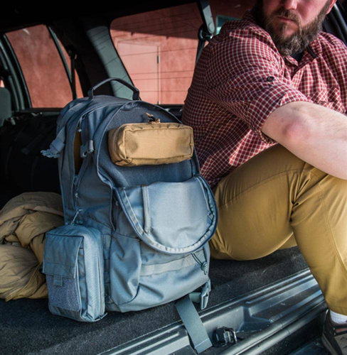 Helikon - Velcro Panel Insert MOLLE Adapter 2 - Cordura - Shadow Grey - IN-MA2-CD-35