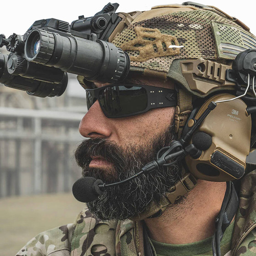 Gatorz - Okulary fotochromowe balistyczne Magnum - ANSI Z87+ - Przyciemniane - Tan - GZ-01-305