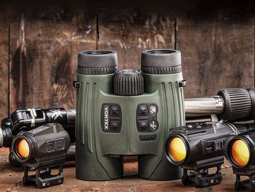 Vortex Optics - Lornetka z dalmierzem Fury 5000 HD AB 10x42 - LRF - Zielony - LRF302 