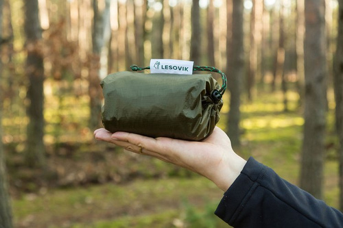 Lesovik - Ultralight Tarp SOLO - Crocodile Green