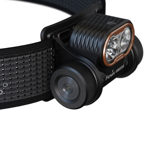 Fenix - Latarka czołowa HM55R - 1200 lm - USB-C - IP68 - Czarna - HM55R.11111