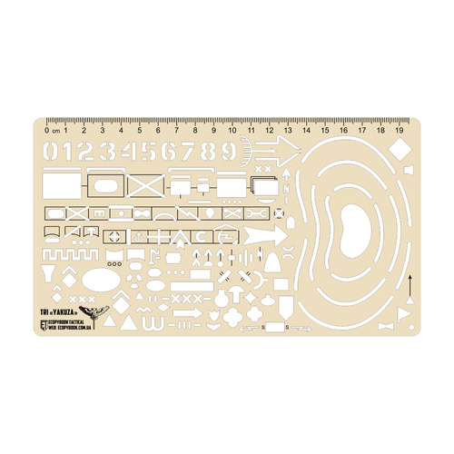 M-Tac - Linijka taktyczna Ecopybook Tactical - Przezroczysta - 10273020
