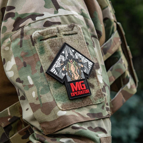 M-Tac - Naszywka MG Operator - PVC - Drukowana - Pełny kolor - 51348102