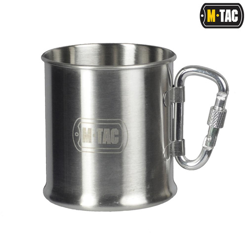 M-Tac - Kubek z karabinczykiem - Stal  - 60010012