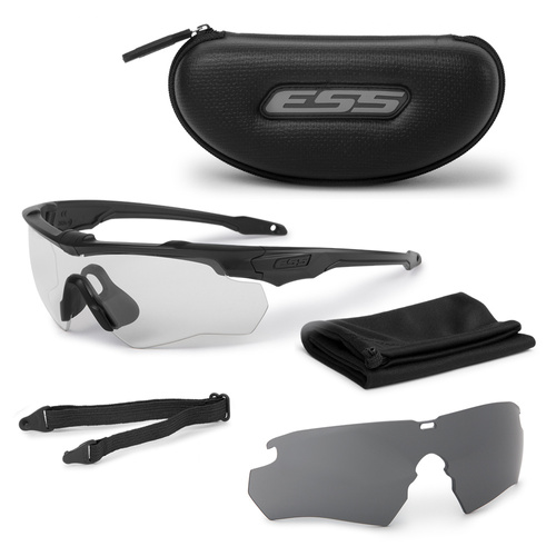 ESS - Crossblade 2LS Kit - Schwarz - Clear & Smoke