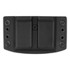 DOUBLETAP GEAR - OWB Kydex Doppelmagazinhalter für CZ Shadow, Walther P99 - Schwarz